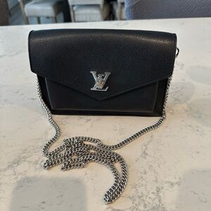 Louis Vuitton Mylockme Pouchette chain purse. Excellent condition.